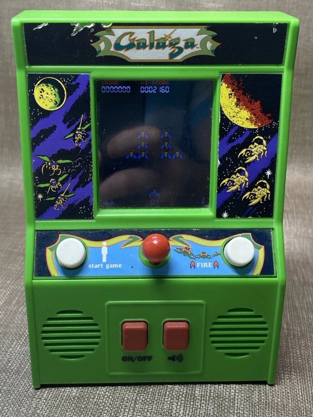 Mini Galaga Arcade Game Console